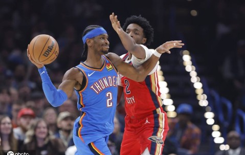 亚历山大29分霍姆格伦20+14 雷霆胜鹈鹕