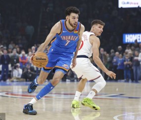 亚历山大32分伦纳德22分哈登缺阵 雷霆胜快船