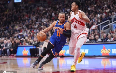 布伦森26+10唐斯21+13 英格拉姆空砍31分尼克斯胜猛龙