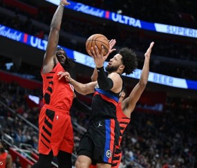 坎宁安29+9阿夫迪亚35+9+7 活塞6人上双力克开拓者